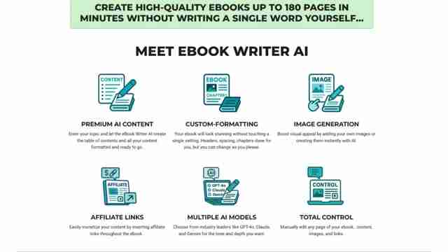 Ebook Writer AI深度测评:是否值得创作者投资?