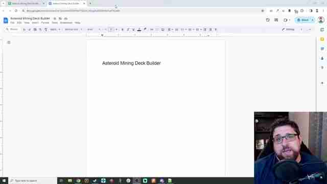 构建你的专属卡牌游戏:Asteroid Mining Deck Builder全面指南