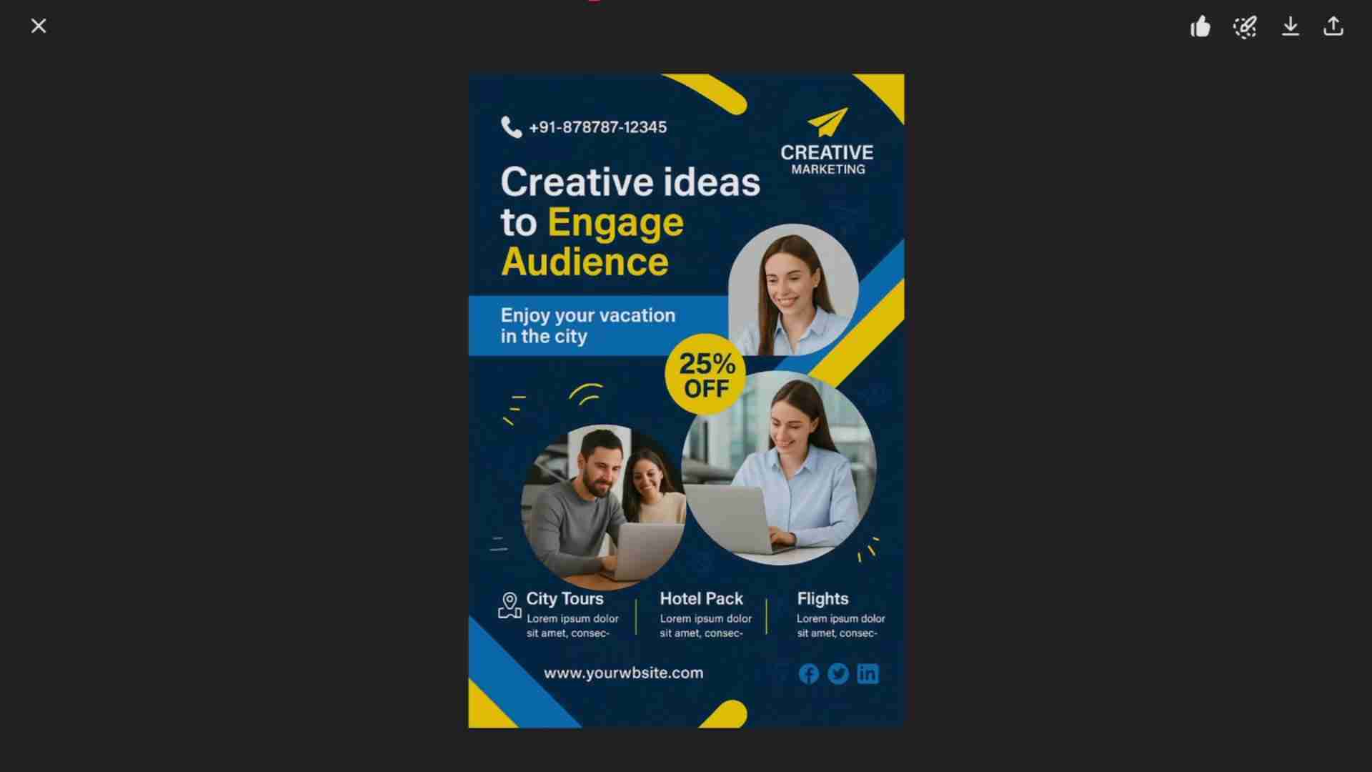 AI Flyer Design: 使用ChatGPT免费设计营销传单终极指南