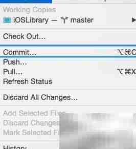 Xcode 6.3 项目托管GitHub