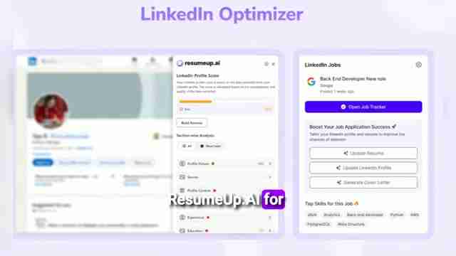 ResumeUp.ai:AI驱动的简历优化,提升求职成功率