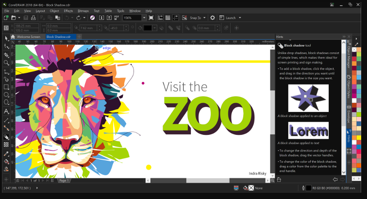 CorelDRAW X6如何制作霓虹灯发光字效果_CorelDRAW X6轮廓与交互式阴影结合应用