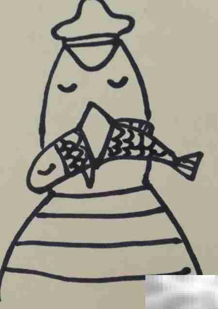 海鸥简笔画:儿童轻松学画