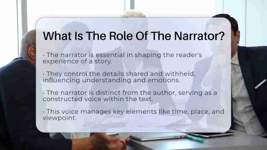 叙述者的角色是什么？影响故事的关键要素解析