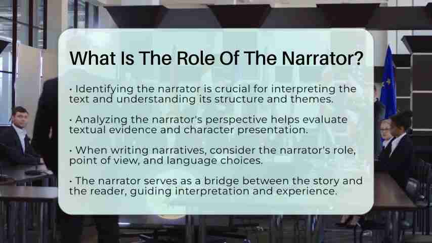 叙述者的角色是什么？影响故事的关键要素解析