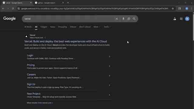 AI驱动的Vercel和GitHub：新手建站全攻略