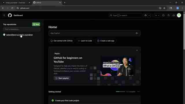 AI驱动的Vercel和GitHub：新手建站全攻略