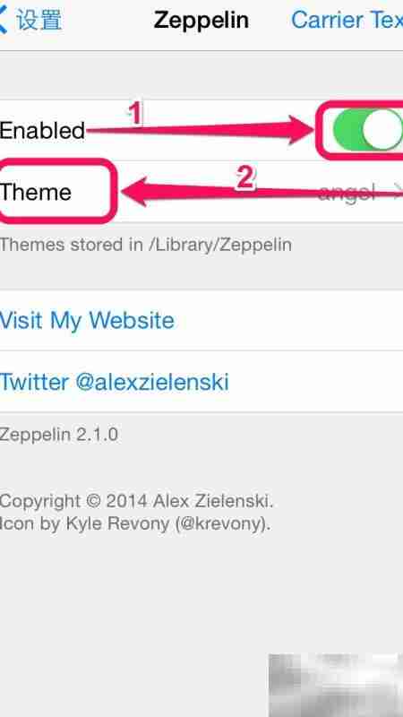 iOS8 iPhone运营商图标美化