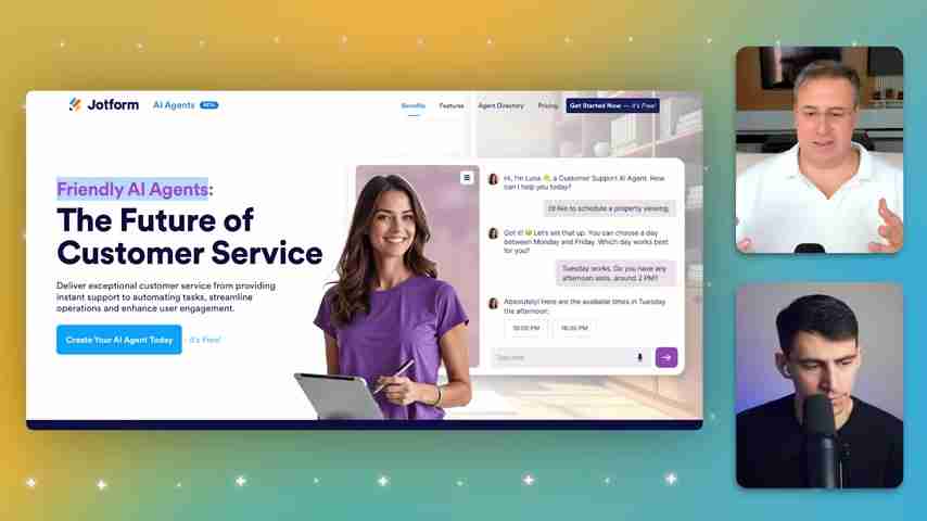 AI客服席卷而来？深入了解Jotform AI Agents的客户服务革命