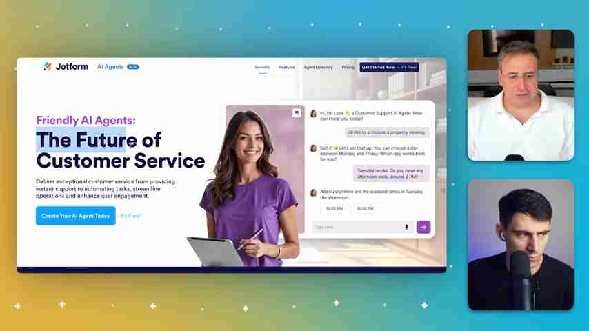 AI客服席卷而来？深入了解Jotform AI Agents的客户服务革命