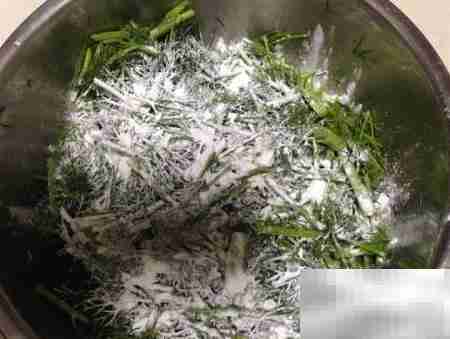 茴香蒸菜，家常美味