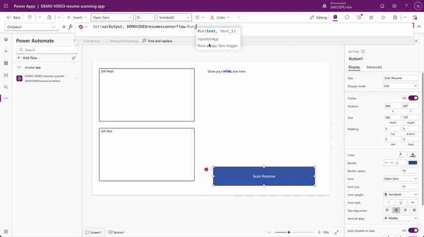 Power Platform AI 简历分析器：快速构建教程