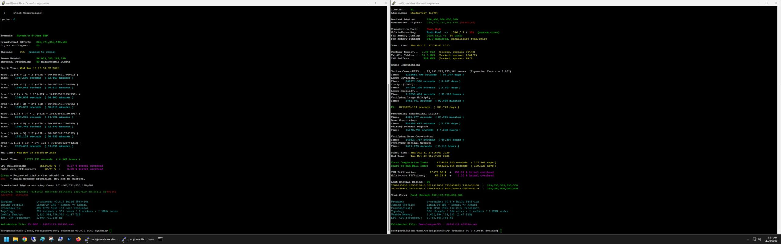 圆周率计算世界纪录再被刷新：单台服务器持续运行 110 天，突破 314 万亿位数字