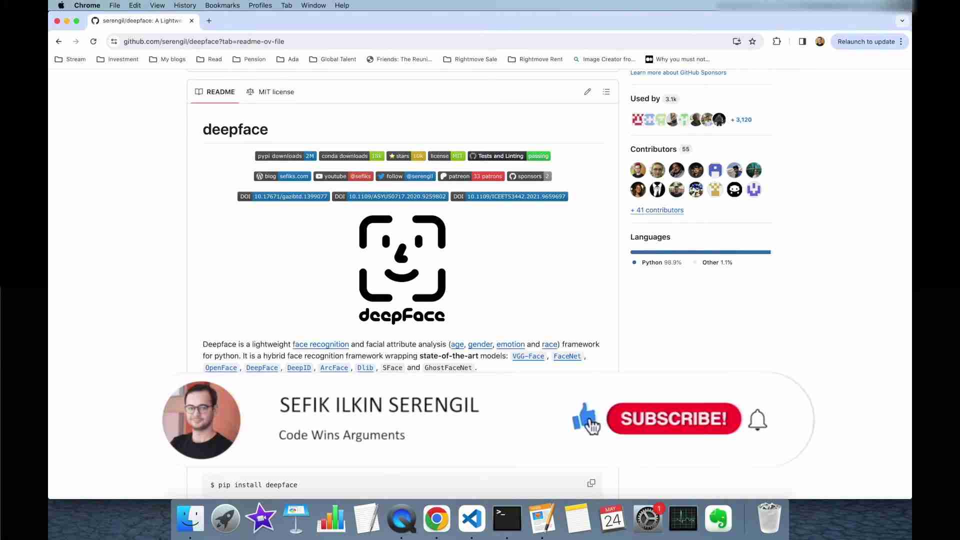 DeepFace:配置、模型及人脸识别准确率终极指南