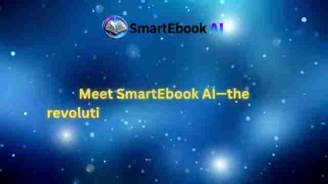 SmartEbook AI：下一代电子书创作工具，轻松实现被动收入