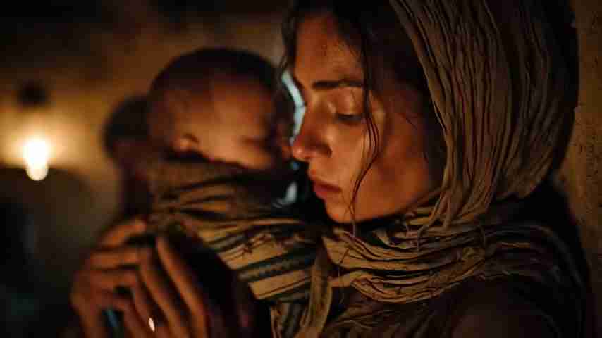 史诗般的AI圣经故事：摩西的诞生与使命