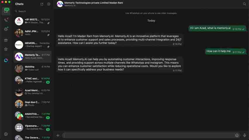 Memory.AI：革新客户互动与销售流程的智能平台