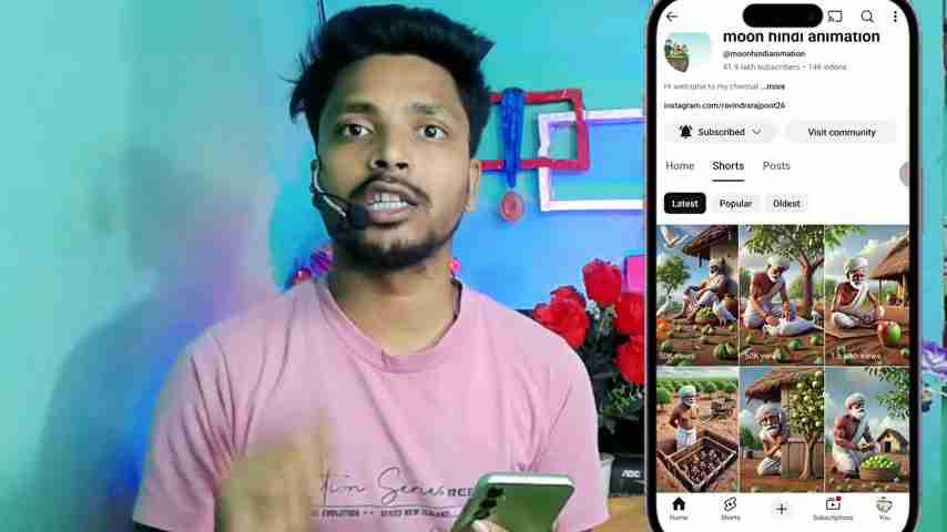 AI语音克隆教程:模仿Moon Hindi Animation的声音