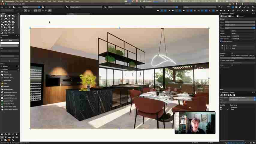 Vectorworks AI可视化工具提升设计草图效率