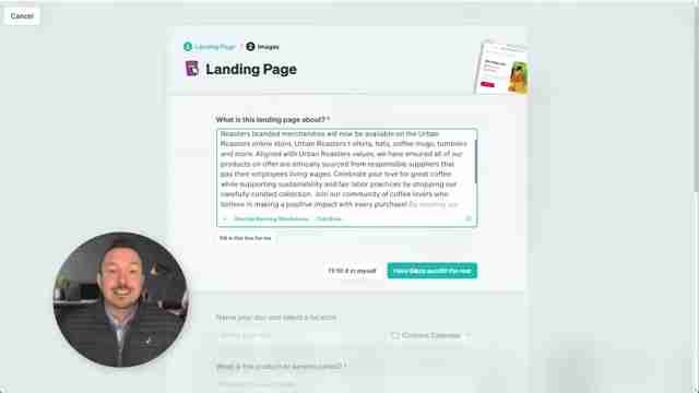 Blaze Academy：AI驱动内容创作，快速打造营销落地页