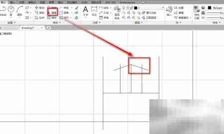 CAD绘制升气管塔板符号