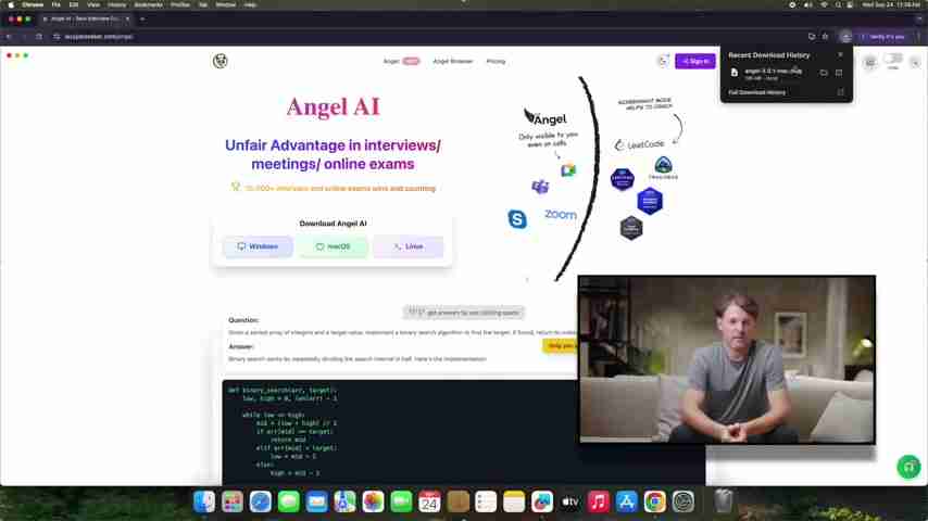 Angel AI:面试、会议和学习的终极AI助手