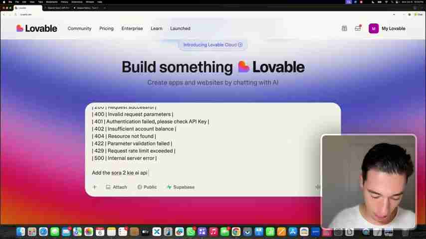 Sora 2 API 全面解析:功能、应用与 Lovable 集成指南