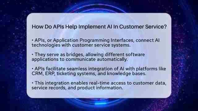 API在客户服务中如何赋能AI:提升效率与用户体验