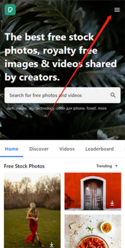 《pexels》中文设置方法