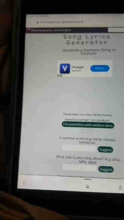创意无限：使用歌曲歌词生成器创作个性化歌曲