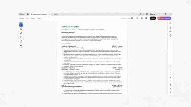 使用Teal HQ AI简历生成器，轻松打造完美简历