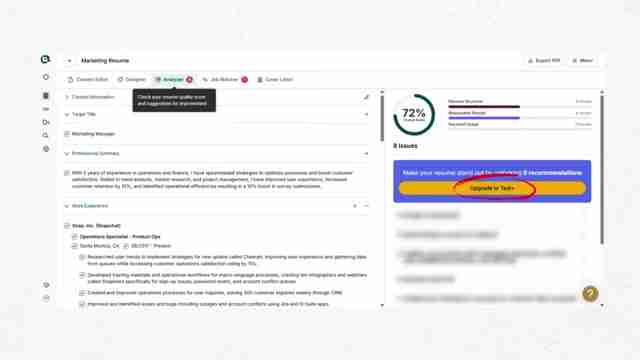 使用Teal HQ AI简历生成器，轻松打造完美简历