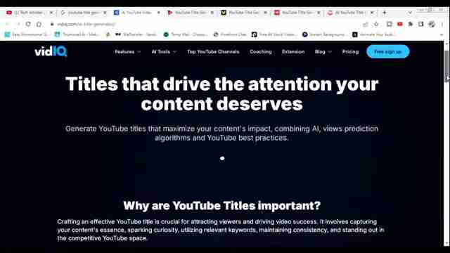 AI YouTube标题生成器:提升视频点击率的终极指南