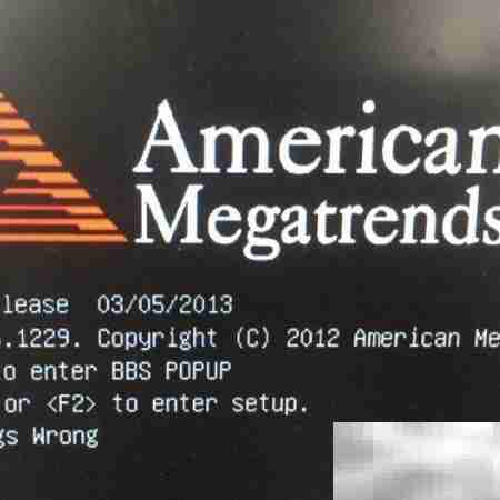 开机显示美国图标图解