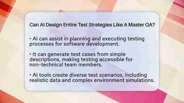 AI驱动测试策略:像大师级QA一样提升软件质量