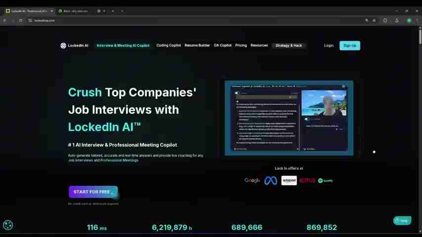 Lockedin AI教程：高效提升面试和职业技能