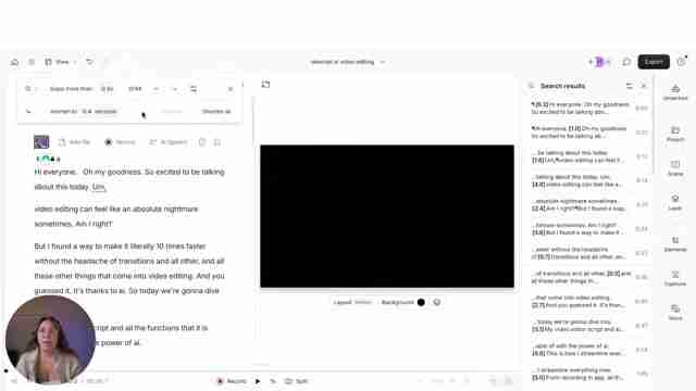 AI视频编辑终极指南：Descript提速十倍，告别繁琐流程