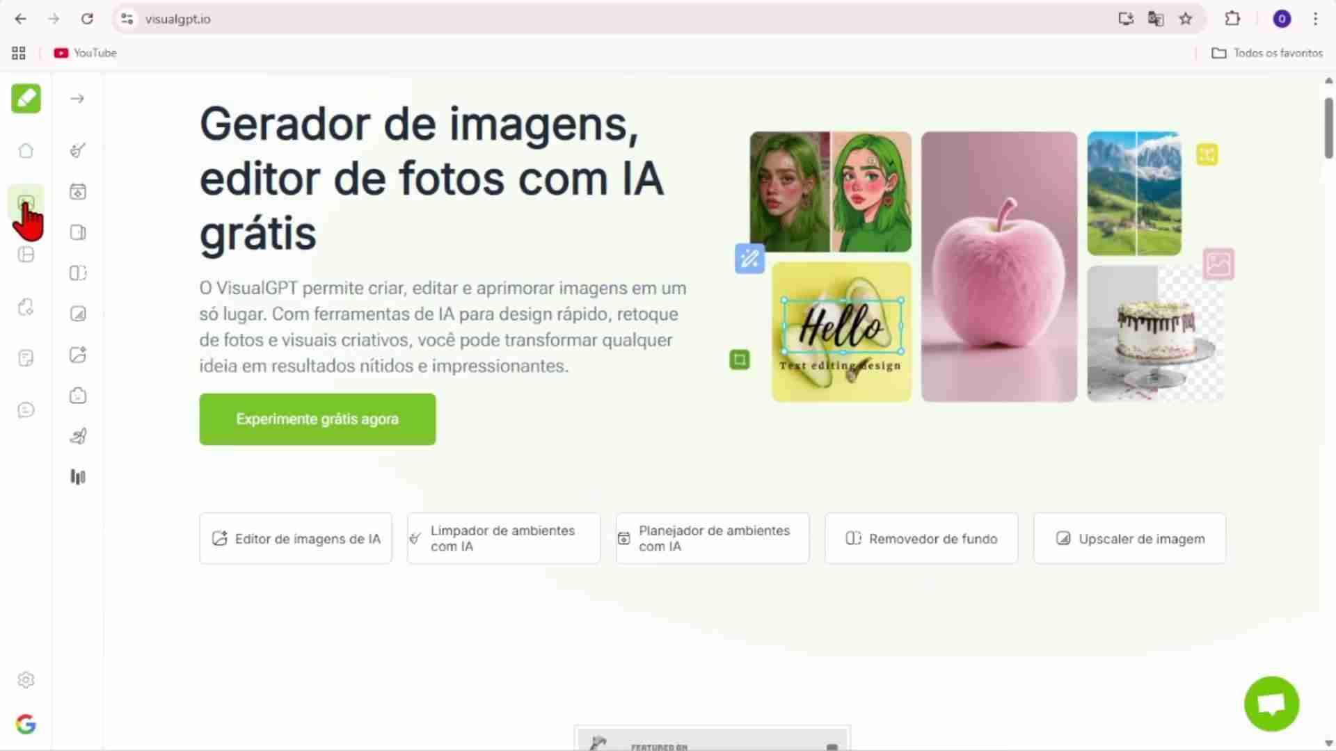 VisualGPT: 免费AI图像生成、编辑及室内设计工具详解