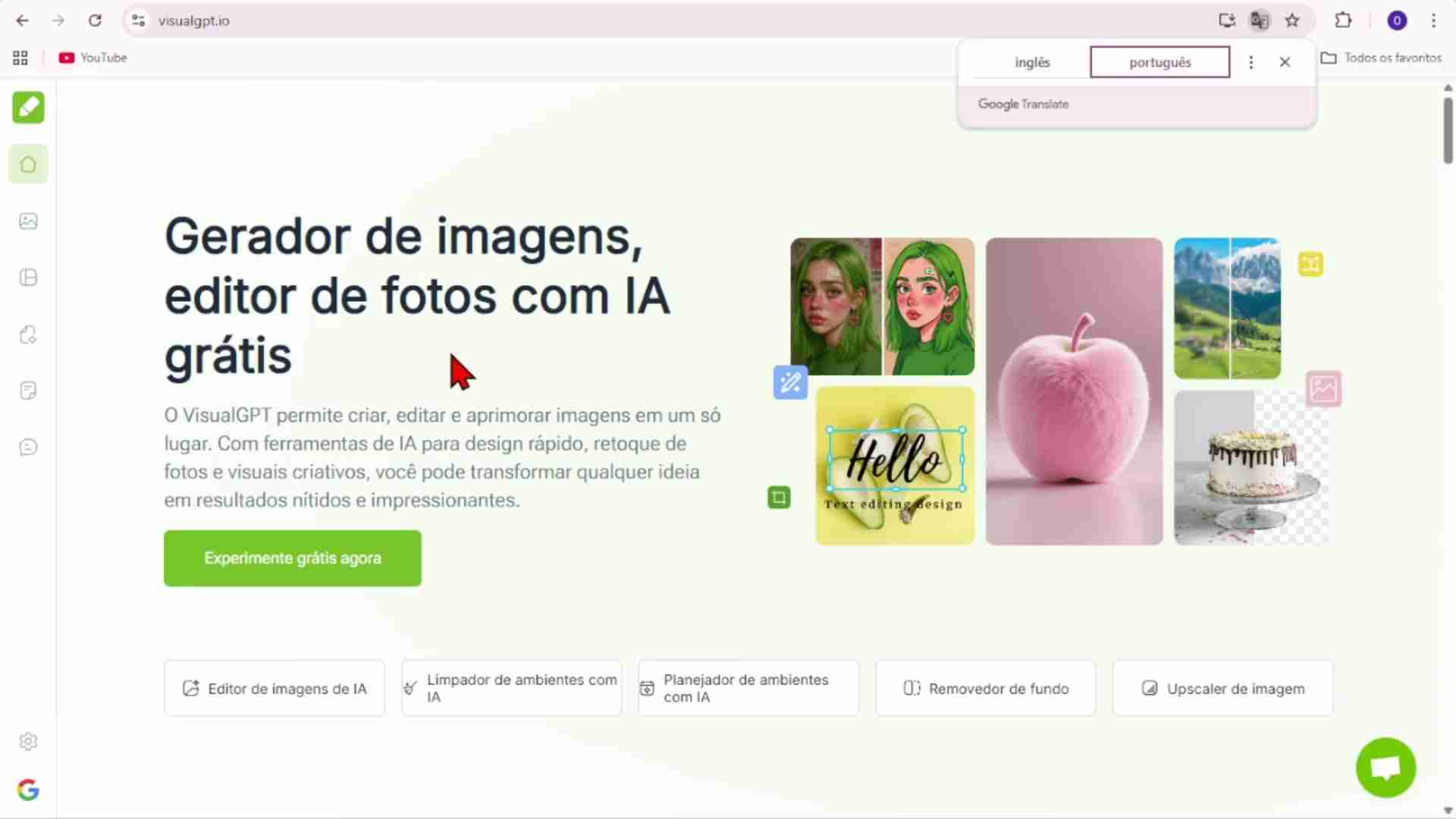 VisualGPT: 免费AI图像生成、编辑及室内设计工具详解