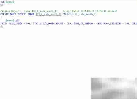 SQL Server 2012建表与索引