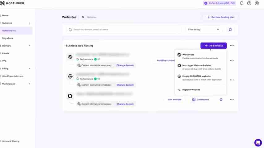 2025年AI网站构建器终极评测:Hostinger, Wix等平台深度对比