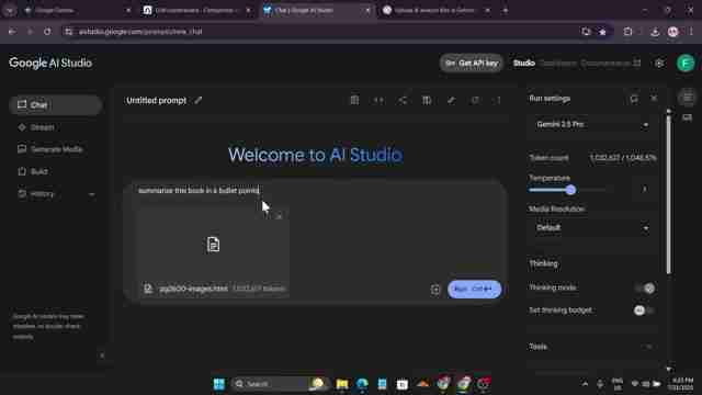 Google Gemini AI：百万级上下文窗口助力图书总结