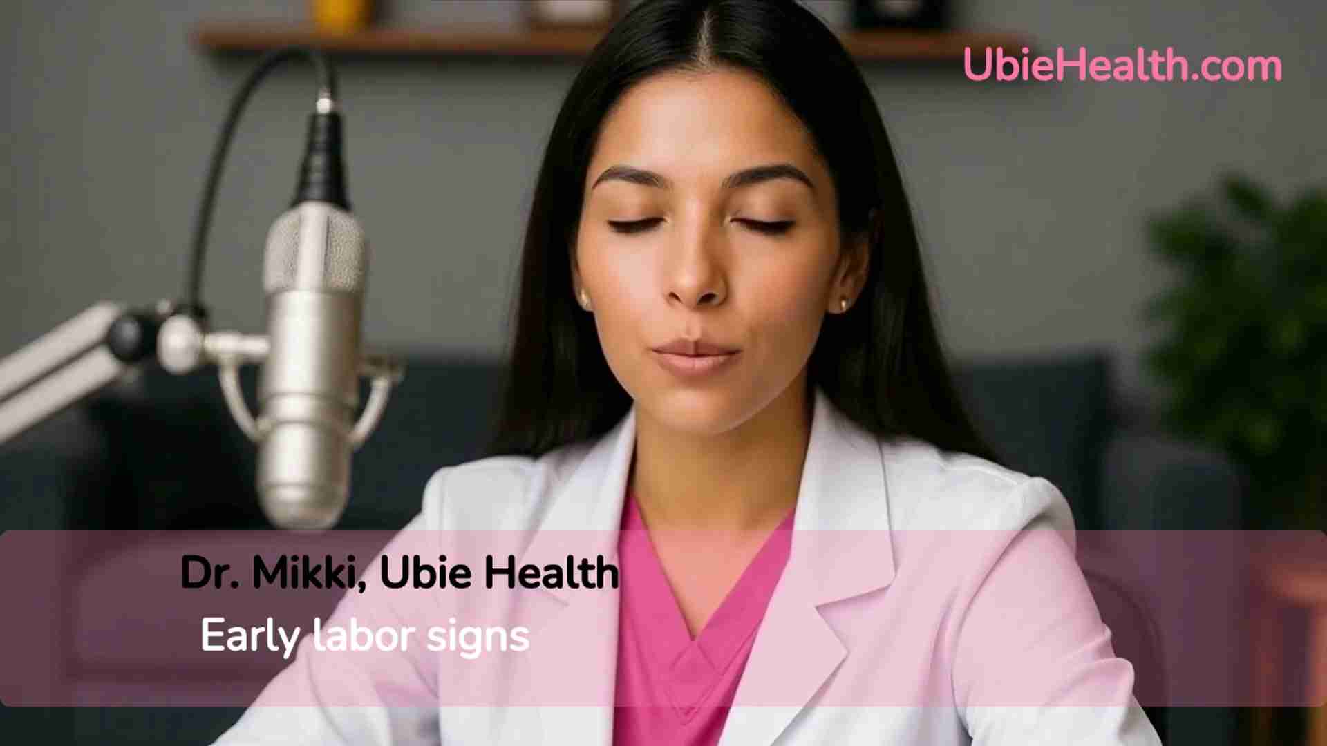 早期分娩迹象：何时是时候去医院？专家解读