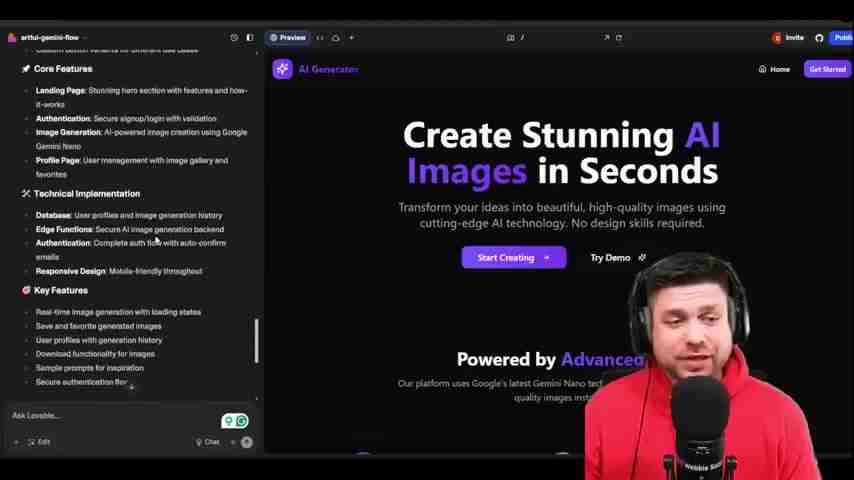 Lovable AI：云平台与AI图像生成器颠覆性功能评测与实战
