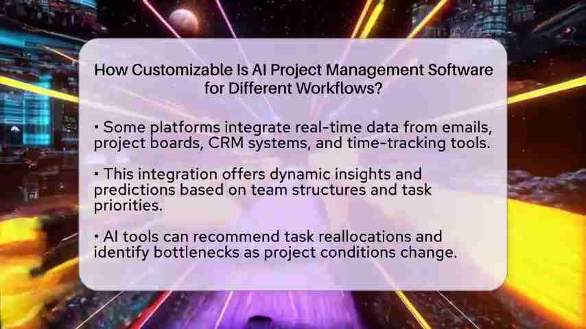AI项目管理软件:定制化工作流程,提升项目效率