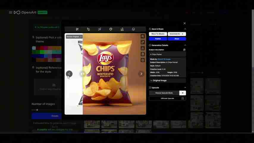 OpenArt AI教程:草图秒变3D渲染图和精美贴纸