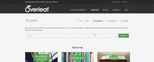 Overleaf使用入门指南