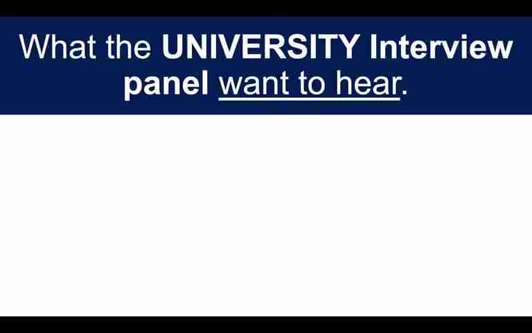 大学面试技巧：如何完美回答“你为什么选择这所大学？”