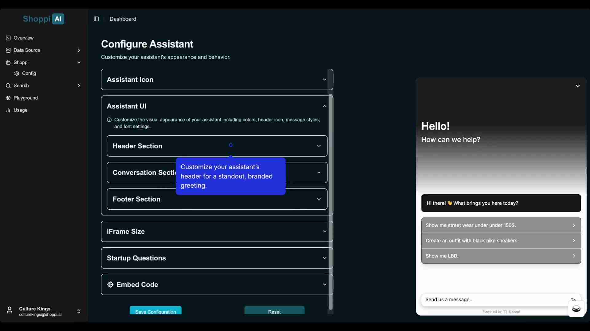 Shoppi AI：电商AI助手配置教程，提升客户互动