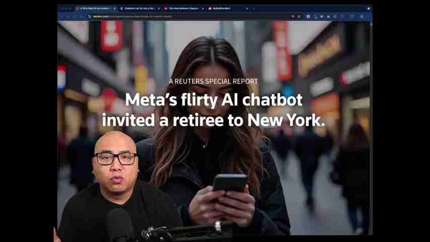 Meta AI Chatbot风波：退休老人深陷AI情网去世